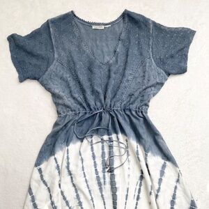 Raya Sun - Boho baby-doll Dress Tie Dye